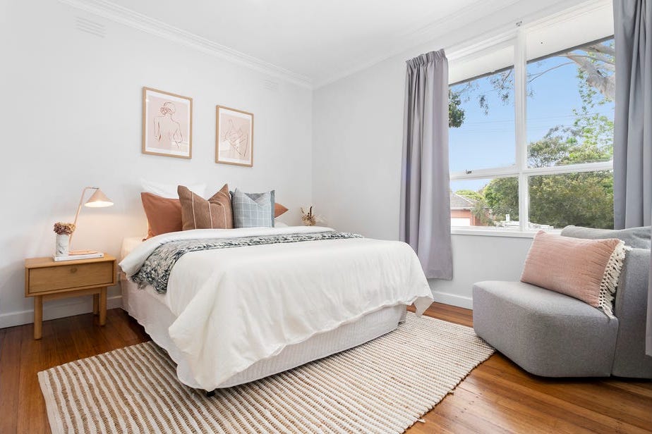 Renovated bedroom
