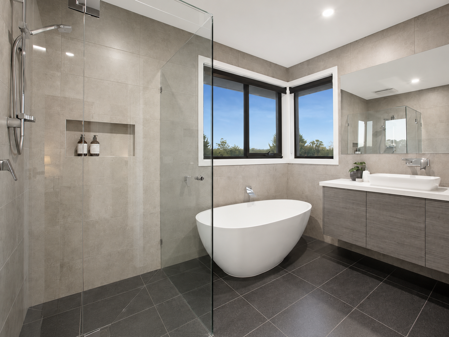Contemporary bathroom