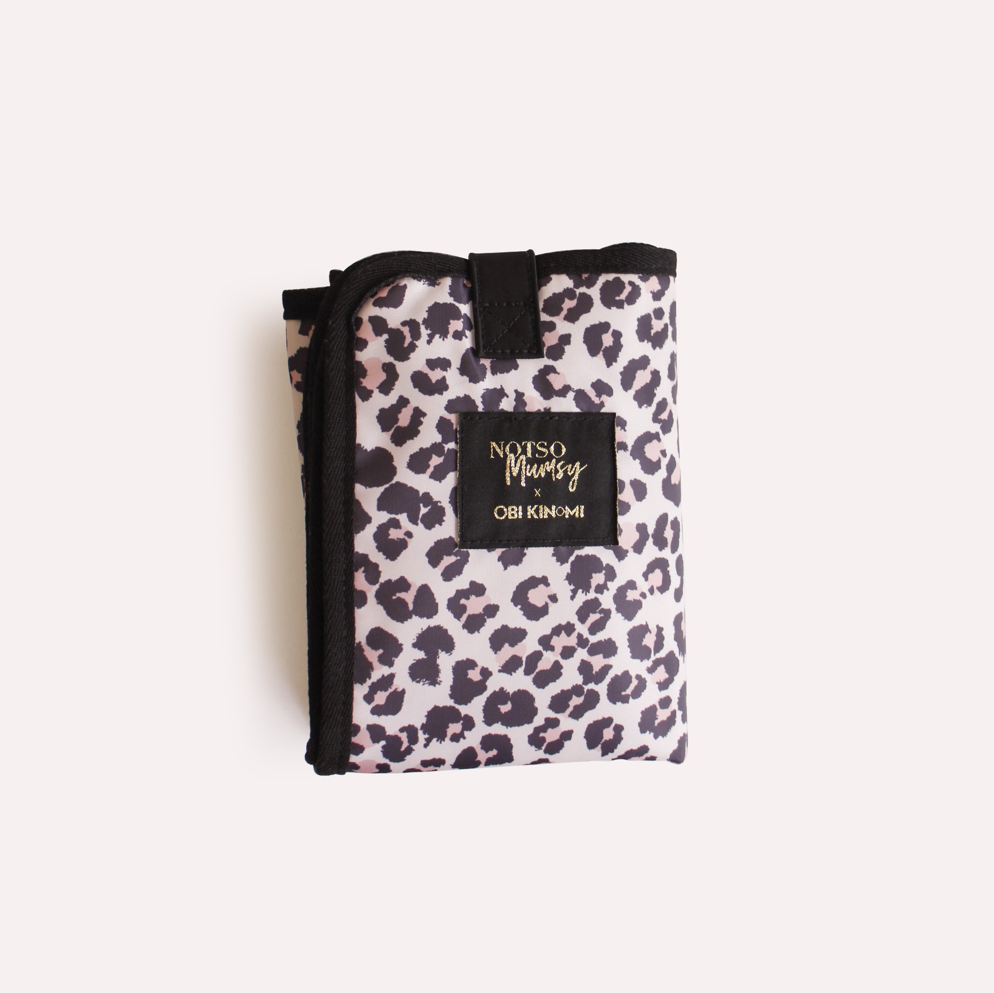 Not So Mumsy and Obi Kinomi leopard print collaboration product