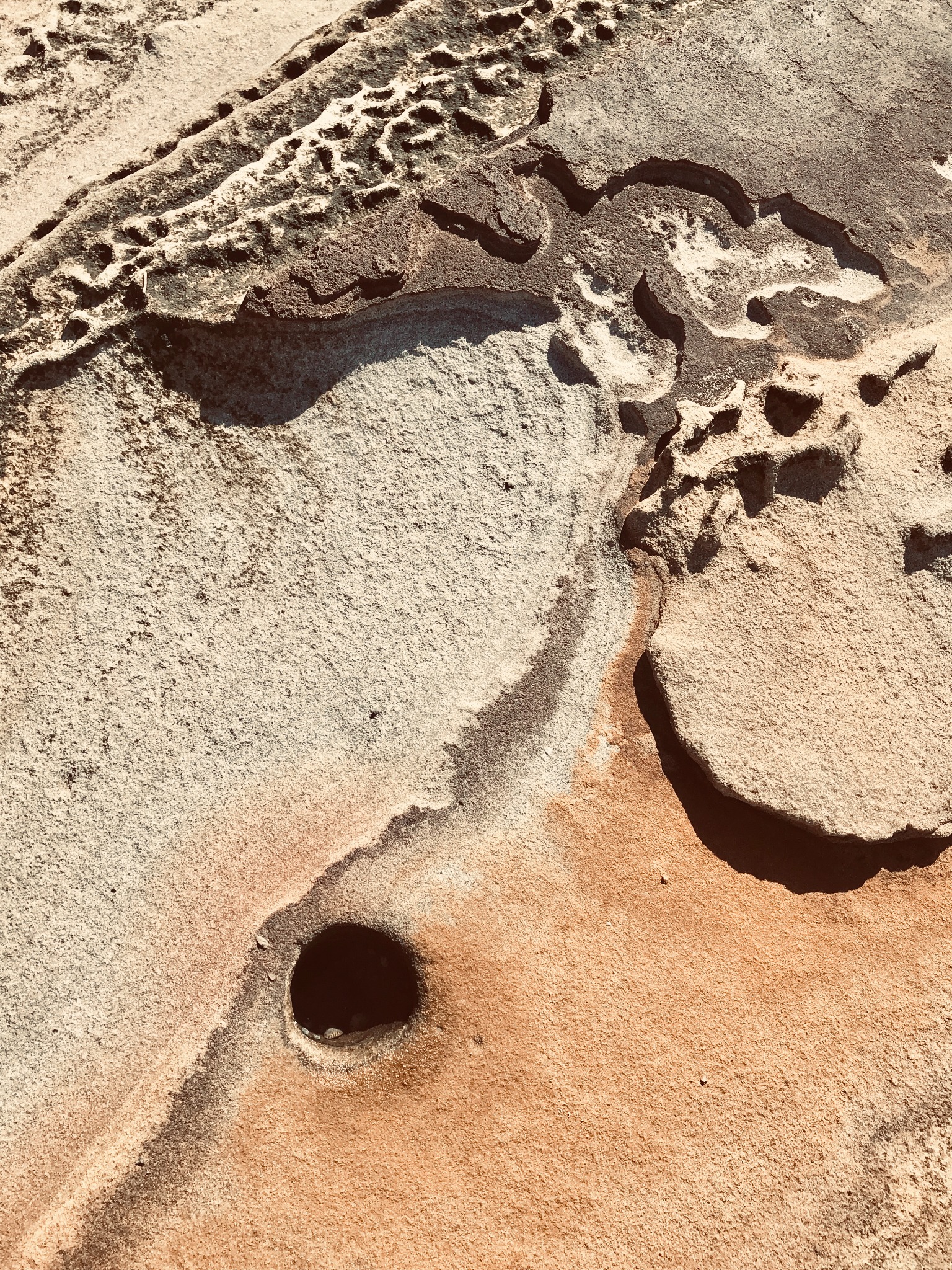 Weathered sandstone