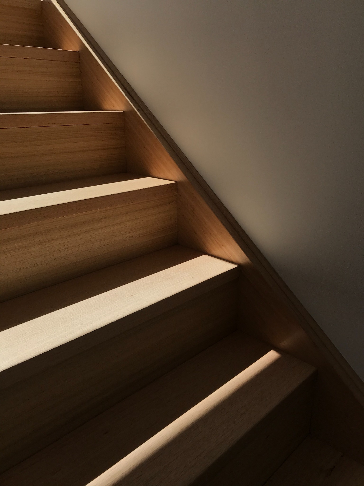 Timber stairs
